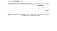 Desktop Screenshot of bonsaimexico.com